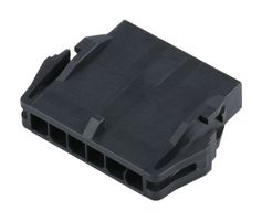 MOLEX 223794-0600 连接器外壳, 黑色, Micro-Fit+ 223794 Series, 插头, 6 路, 3 mm, Molex Micro-Fit+ 215953 系列公压接端子