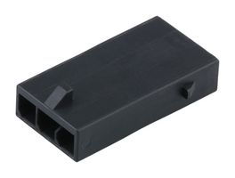 MOLEX 223794-0301 连接器外壳, 黑色, Micro-Fit+ 223794 Series, 插头, 3 路, 3 mm, Molex Micro-Fit+ 215953 系列公压接端子