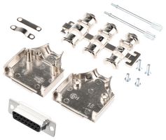 MULTICOMP PRO MP013631 D-Sub 连接器, 标准, 插座, 15 触点, DA, 焊接杯
