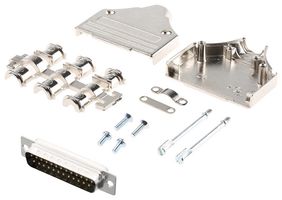 MULTICOMP PRO MP013632 D-Sub 连接器, 标准, 插头, 25 触点, DB, 焊接杯