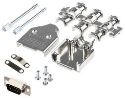 MULTICOMP PRO MP013638 D-Sub 连接器, 标准, 插头, 9 触点, DE, 焊接杯