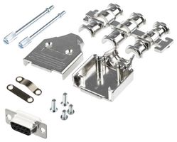 MULTICOMP PRO MP013639 D Sub Connector, Standard, Receptacle, 9 Contacts, DE, Solder Cup