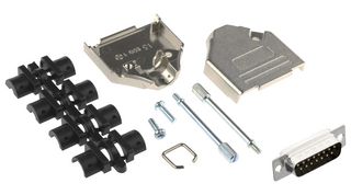 MULTICOMP PRO MP013642 D-Sub 连接器, 标准, 插头, 15 触点, DA, 焊接杯