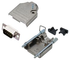 MULTICOMP PRO MP013650 D-Sub 连接器, 标准, 插头, 9 触点, DE, 焊接杯