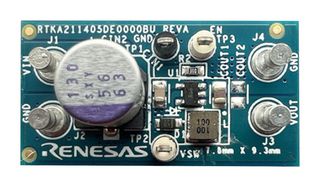 RENESAS RTKA211405DE0000BU Evaluation Board, RAA211405, Step Down DC / DC Regulator, Power Management - Voltage Regulator