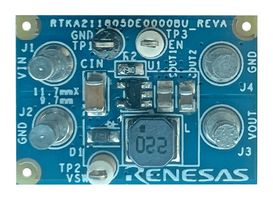 RENESAS RTKA211805DE0000BU 评估板,RAA211805,降压型 DC / DC 稳压器,电源管理 - 稳压器