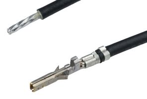 MOLEX 367693-067 Cable Assembly, 20 AWG, Micro-Fit Plus Crimp Terminal Socket to Free End, 11.8 ", 300 mm