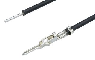 MOLEX 367693-070 Cable Assembly, 24 AWG, Micro-Fit Plus Crimp Terminal Pin to Free End, 11.8 ", 300 mm