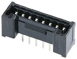 MOLEX 220097-0871 引脚针座, 信号, 线至板, 1.25 mm, 1 排, 8 触点, 通孔直型, Micro-Lock Plus 220097 Series