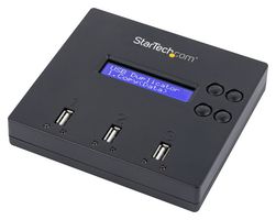 STARTECH USBDUP12 USB Drive, Standalone 1 to 2 USB Thumb Drive Duplicator & Eraser, Flash Drive Copier