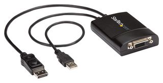 STARTECH DP2DVID2 Converter, DisplayPort to DVI-D (Dual Link), 2560x1600, 60Hz