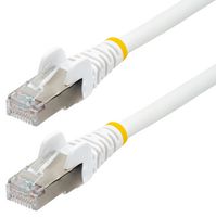 STARTECH NLWH-10M-CAT6A-PATCH 以太网线，10m CAT6a 以太网线 LSZH，10 GbE 防缠绕 100W PoE SFTP 网络线