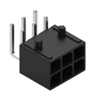 WURTH ELEKTRONIK 657010230201 引脚针座, 线至板, 5.7 mm, 2 排, 10 触点, 通孔直型, WR-MPC5 Series