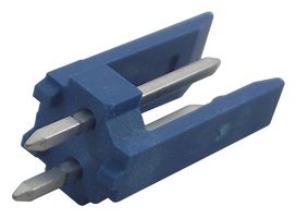 AMP - TE CONNECTIVITY 281695-2 引脚针座, 线至板, 2.54 mm, 1 排, 2 触点, 通孔直型