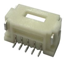 MULTICOMP PRO MP011324 引脚针座, 线至板, 1.5 mm, 1 排, 5 触点, 表面安装直角, MCP 1.5MM WTB