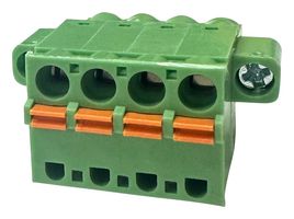 MULTICOMP PRO MP011181 插拔式接线端子, 带法兰, 5.08 mm, 5 路, 推入式
