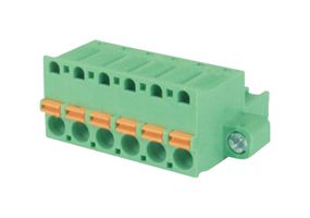 MULTICOMP PRO MP011182 插拔式接线端子, 带法兰, 5.08 mm, 6 路, 推入式