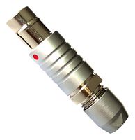 MULTICOMP PRO MCP-M0P104S52-IP68 圆形连接器, 标准圆形连接器, MP IP68 Metal Push Pull Series, 电缆安装插头, 4 触点, 焊接引脚, 推挽