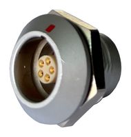 MULTICOMP PRO MCP-M0RSG05S-IP67 圆形连接器, 标准圆形连接器, MP IP67 Metal Push Pull Series, 面板安装插座, 5 触点, 焊接插座, 推挽