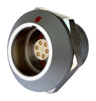 MULTICOMP PRO MCP-M0RSG06S-IP67 圆形连接器, Standard Circular Connector, MP IP67 Metal Push Pull Series, 面板安装插座, 6 触点, 焊接插座, 推挽