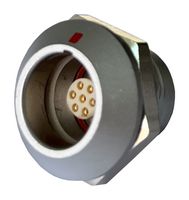 MULTICOMP PRO MCP-M0RSG07S-IP67 圆形连接器, 标准圆形连接器, MP IP67 Metal Push Pull Series, 面板安装插座, 7 触点, 焊接插座, 推挽