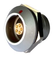 MULTICOMP PRO MCP-M1RSG05S-IP67 圆形连接器, 标准圆形连接器, MP IP67 Metal Push Pull Series, 面板安装插座, 5 触点, 焊接插座, 推挽