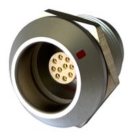 MULTICOMP PRO MCP-M1RSG10S-IP67 圆形连接器, Standard Circular Connector, MP IP67 Metal Push Pull Series, 面板安装插座, 10 触点, 焊接插座, 推挽