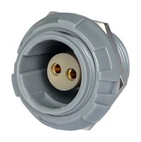 MULTICOMP PRO MCP-P1SRG02SGG 圆形连接器, Standard Circular Connector, MCP IP50 Push Pull, 面板安装插座, 2 触点, 焊接插座, 推挽