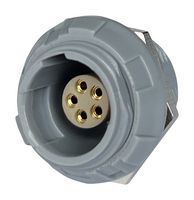 MULTICOMP PRO MCP-P1SRG05SGG 圆形连接器, Standard Circular Connector, MCP IP50 Push Pull, 面板安装插座, 5 触点, 焊接插座, 推挽