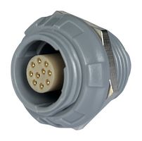 MULTICOMP PRO MCP-P1SRG10SGG 圆形连接器, Standard Circular Connector, MCP IP50 Push Pull, 面板安装插座, 10 触点, 焊接插座, 推挽