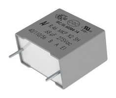 KEMET R46KN4220JHP0M Safety Capacitor, Metallized PP, Radial Box - 2 Pin, 2.2 µF, ± 20%, X2, Through Hole
