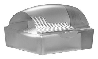 DIALIGHT OPT2590171F 发光二极管透镜, 25° x 90°角, 光学, 方, PMMA (聚甲基丙烯酸甲酯)