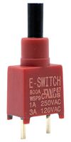 E-SWITCH 800AWSP9M2QE 按钮开关, 800A Series, SPST-NO-DM, 关-(开), 圆形柱塞