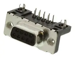 AMPHENOL COMMUNICATIONS SOLUTIONS D09S33E4GX00LF D Sub Connector, Standard, Receptacle, Delta D Series, 9 Contacts, DE, Solder