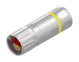AMPHENOL CONEC 57-20002 Circular Connector, 4 Data + 5 Power, Standard Circular Connector, Hybrid Connectors B17 Series