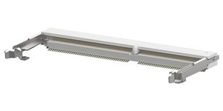 AMP - TE CONNECTIVITY 390112-1.. 存储卡连接器, SODIMM, 凸轮锁, 144 触点, 铜, 镀金触芯