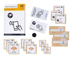 STMICROELECTRONICS ST25-TAG-BAG-UT1 NFC 标签组、ST25 系列 NFC/RFID 评估板