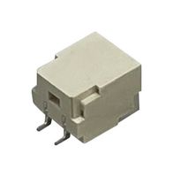 MULTICOMP PRO MP013807 引脚针座, 线至板, 1 mm, 1 排, 2 触点, 表面安装直角, MP 1MM Lock Wire-to-Board