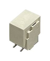 MULTICOMP PRO MP013821 引脚针座, 线至板, 1 mm, 1 排, 2 触点, 表面安装直型, MP 1MM Lock Wire-to-Board