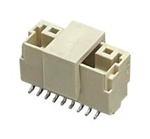 MULTICOMP PRO MP013828 引脚针座, 线至板, 1 mm, 1 排, 9 触点, 表面安装直型, MP 1MM Lock Wire-to-Board
