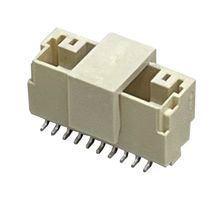 MULTICOMP PRO MP013829 引脚针座, 线至板, 1 mm, 1 排, 10 触点, 表面安装直型, MP 1MM Lock Wire-to-Board