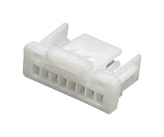MULTICOMP PRO MP013841 连接器外壳, 天然色,尼龙6.6, MP 1MM Lock Wire-to-Board, 插座, 8 路, 1 mm, Multicomp Pro MP 1 mm锁定线对板系列插座触点