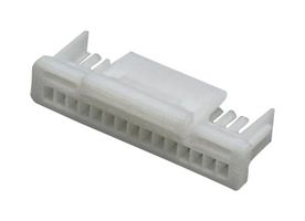 MULTICOMP PRO MP013848 连接器外壳, 天然色,尼龙6.6, MP 1MM Lock Wire-to-Board, 插座, 15 路, 1 mm, Multicomp Pro MP 1 mm锁定线对板系列插座触点