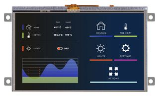 MIKROELEKTRONIKA MIKROE-6159 Development Kit, STM32F407ZGT6, ARM Cortex-M4F, 32bit, Resistive Touch Screen, 5" Display