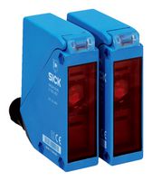 SICK WS/WE34-R240 Photoelectric Sensor, 60 m, Relay, Through Beam, Terminal Block with M16 Gland, 20 to 250 VDC