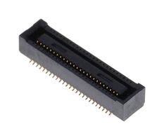 HIROSE / HRS DF40TC(2.5)-50DS-0.4V(58) Mezzanine连接器, 插座, 0.4 mm, 2 排, 50 触点, 表面安装直型, 铜合金