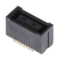 HIROSE / HRS DF40TC(3.0)-20DS-0.4V(58) Mezzanine连接器, 插座, 0.4 mm, 2 排, 20 触点, 表面安装直型, 铜合金