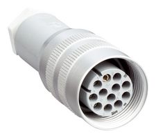 SICK DOS-0612G000GA3KM0 Sensor Connector, M26, Female, 12 Positions, Crimp Socket, Straight Cable Mount