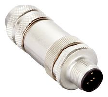 SICK STE-1204-GZ 传感器连接器, M12, 公, 4路, IDC / IDT插头, 直形线缆安装