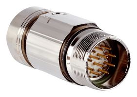 SICK STE-2312-G 传感器连接器, M23, 公, 12路, 焊接插头, 直形线缆安装
